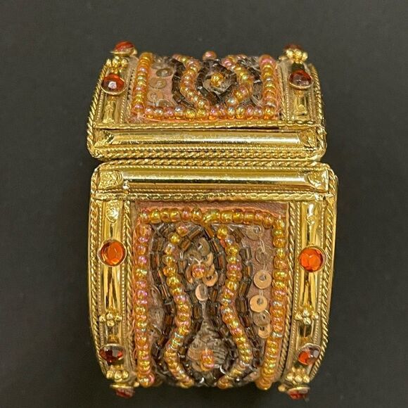 Beaded Cuff Bracelet  - Picture 5 of 6